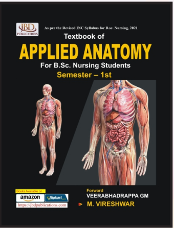 Textbook of Applied Anatomy for B.sc. Nursing Students                                                                                                